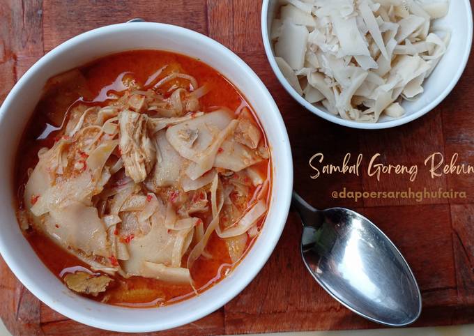 Anti Ribet, Buat Sambal Goreng Rebung Menu Enak Dan Mudah Dibuat