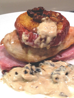 A picture of Pan Fried Guinea Fowl Breast.