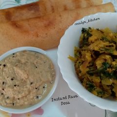Instant Rava Dosa A picture of Instant Rava Dosa.