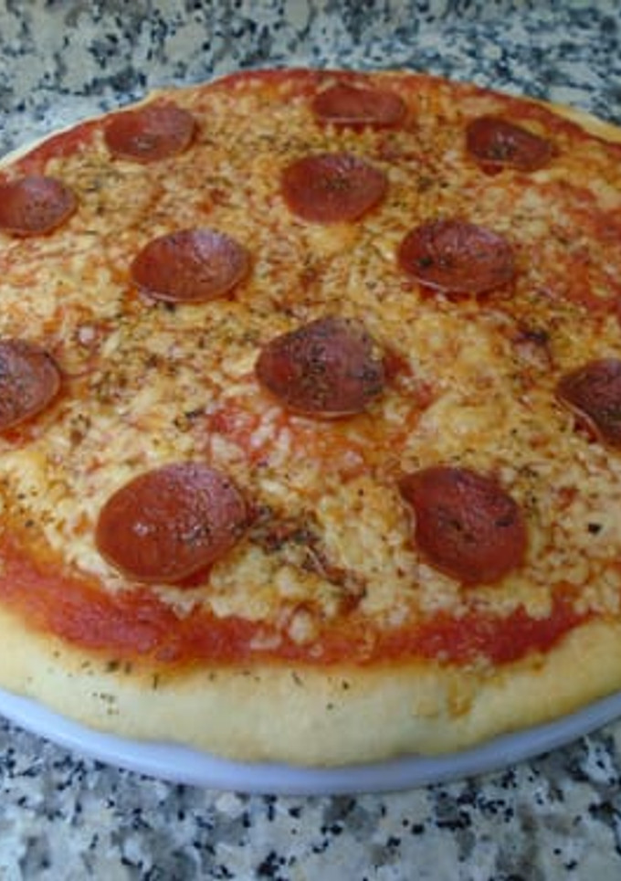 Una foto de Pizza pepperoni