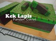 Gambar kek pandan
