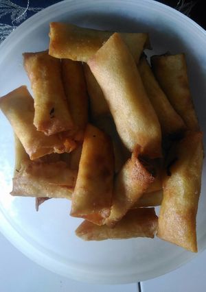 Foto resep Lumpia isi rebung dan wortel