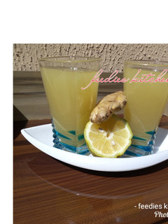 Lemon ginger ainihin hoton girkin