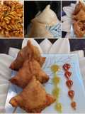 Fusilli Pasta in Pastry Triangles