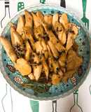 Ức gà áp chảo sốt tiêu đen