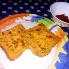 A picture of Without fry bread pakora.
