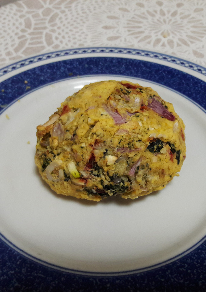 Una foto de 🇮🇱"Falafel israelí" bajo en grasa, sin harina, sin gluten y vegano