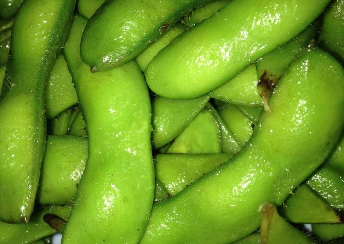 Como hacer edamame congelado