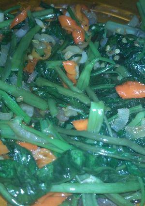 Foto resep Tumis kangkung bumbu sederhana