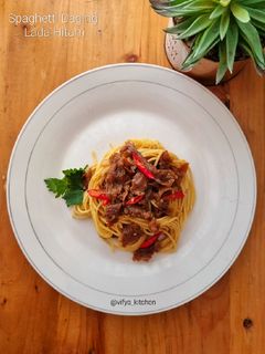 Foto resep 393. Spaghetti Daging Sapi Lada Hitam