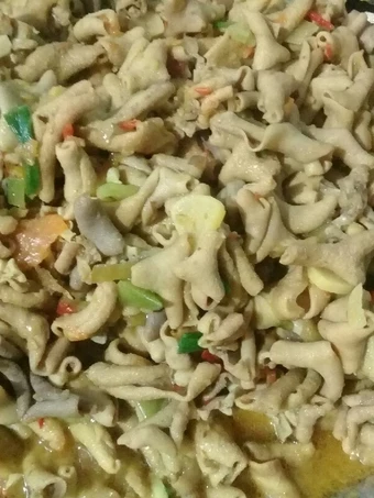 Langkah Gampang Membuat Resep Tumis usus bumbu kuning yang Enak Banget Anti Ribet, Mantap