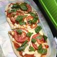Pizza casera a la parrilla