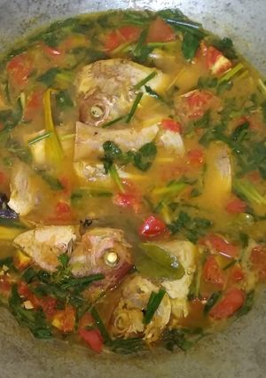 Foto resep Kakap kuah kuning