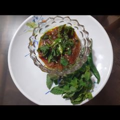 A picture of Tamatar ki chutney.