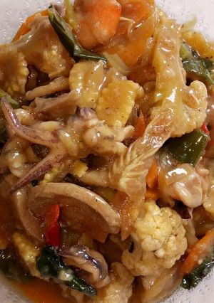 Foto resep Capcay goreng sea food