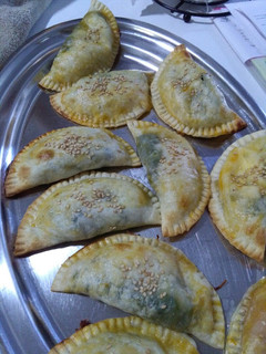 Una foto de Empanadillas de espinacas y queso