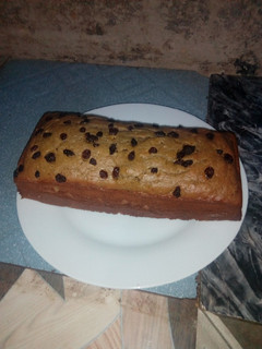 A picture of Plantain cake.