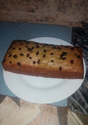 A picture of Plantain cake.