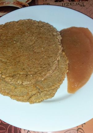 Palacsinta zabkorpából recept fotója