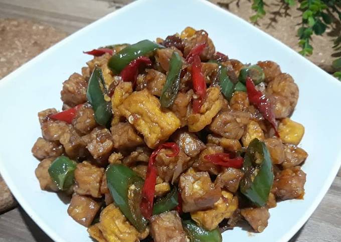 OREK TEMPE TAHU - menu sehari-hari