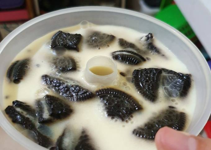 Puding Oreo