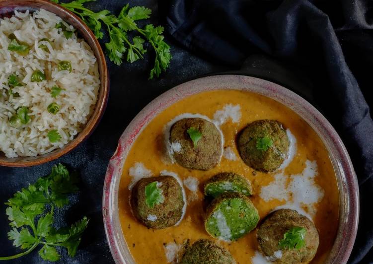 Step-by-Step Guide to Prepare Homemade Shahi palak kofta