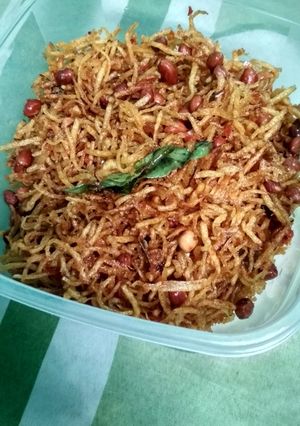 Foto resep Kentang kering pedas manis/ Mustofa