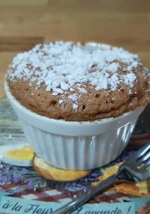 รูปของ Cinnamon muffins keto ฉบับไมโครเวฟ