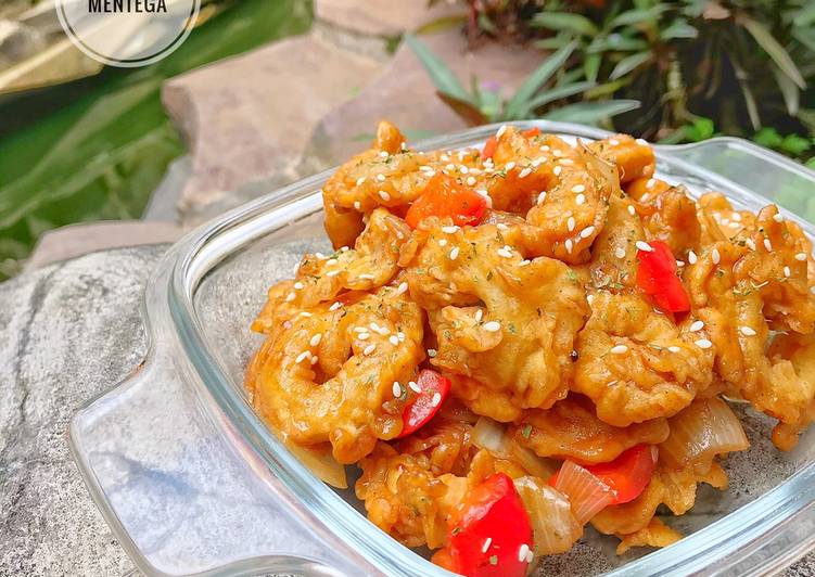 Resep Cumi Saus Mentega yang mudah