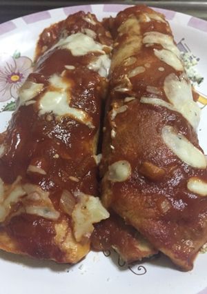 Una foto de Canelones de zapallito y puerro
