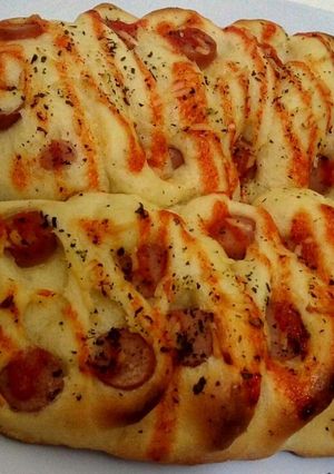Foto resep Roti Sosis 2hari ttp empuk