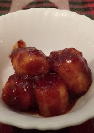 A picture of Caramelized Bananas.