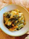 Dưa cải chua kho đơn giản