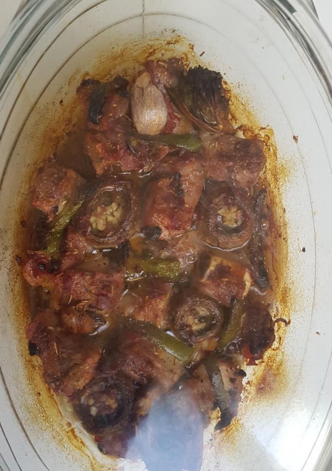 Una foto de Costillas al horno picantonas