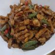 Orek tempe kacang panjang
