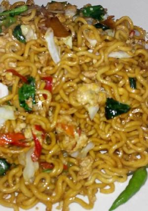 Foto resep Mie goreng burung dara
