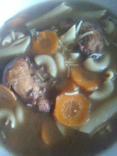 Una foto de Sopa de pollo