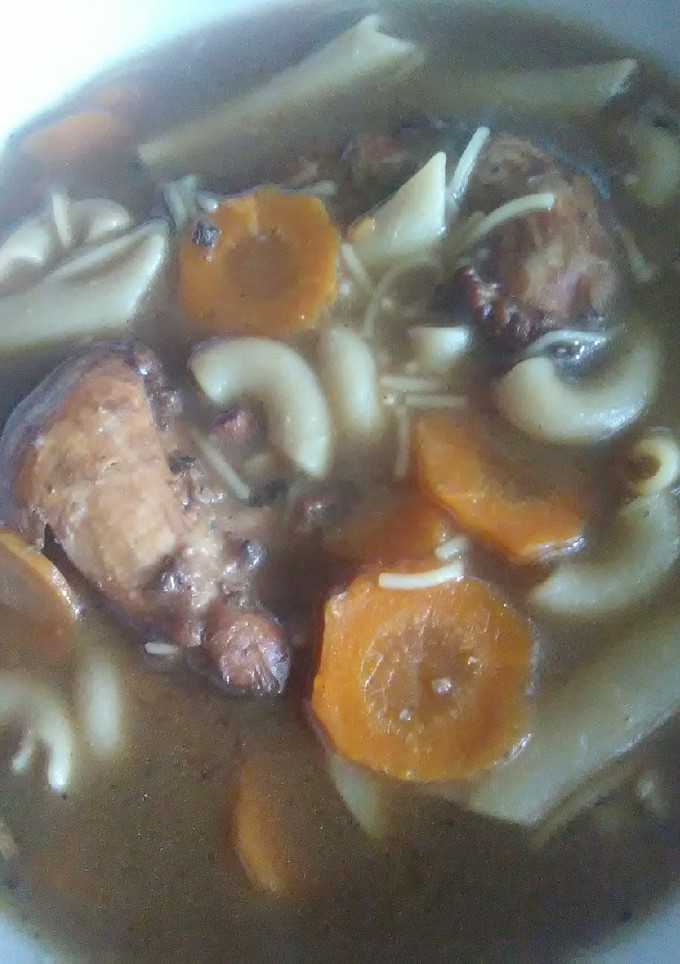 Una foto de Sopa de pollo