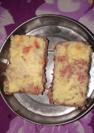 A picture of Carrot burfi.