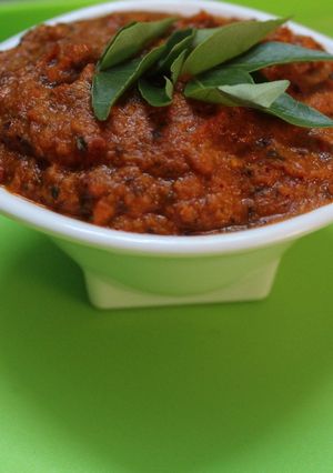 A picture of Ginger Tomato Chutney.
