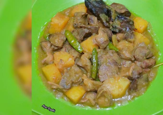 Cara bikin Semur Ati Ampela Ayam Cara bikin Semur Ati Ampela Ayam