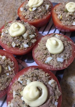 Una foto de Tomates rellenos