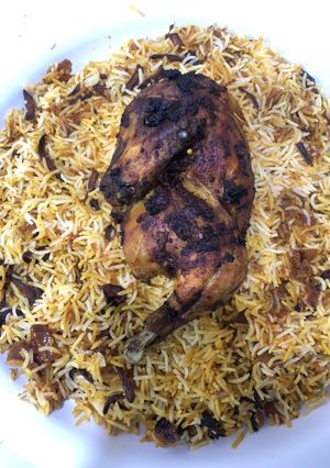 صورة لوصفة رز حضرمي لذيييييذ😋