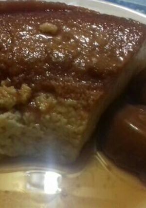 Una foto de Flan de leche súper fácil