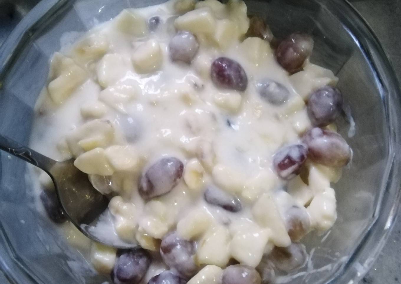 YOGURT FRUIT CHAAT 😍