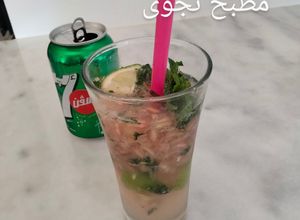 صورة لوصفة موخيتو الرمان، وصفة منعشة ولذيذة 😋🤩
