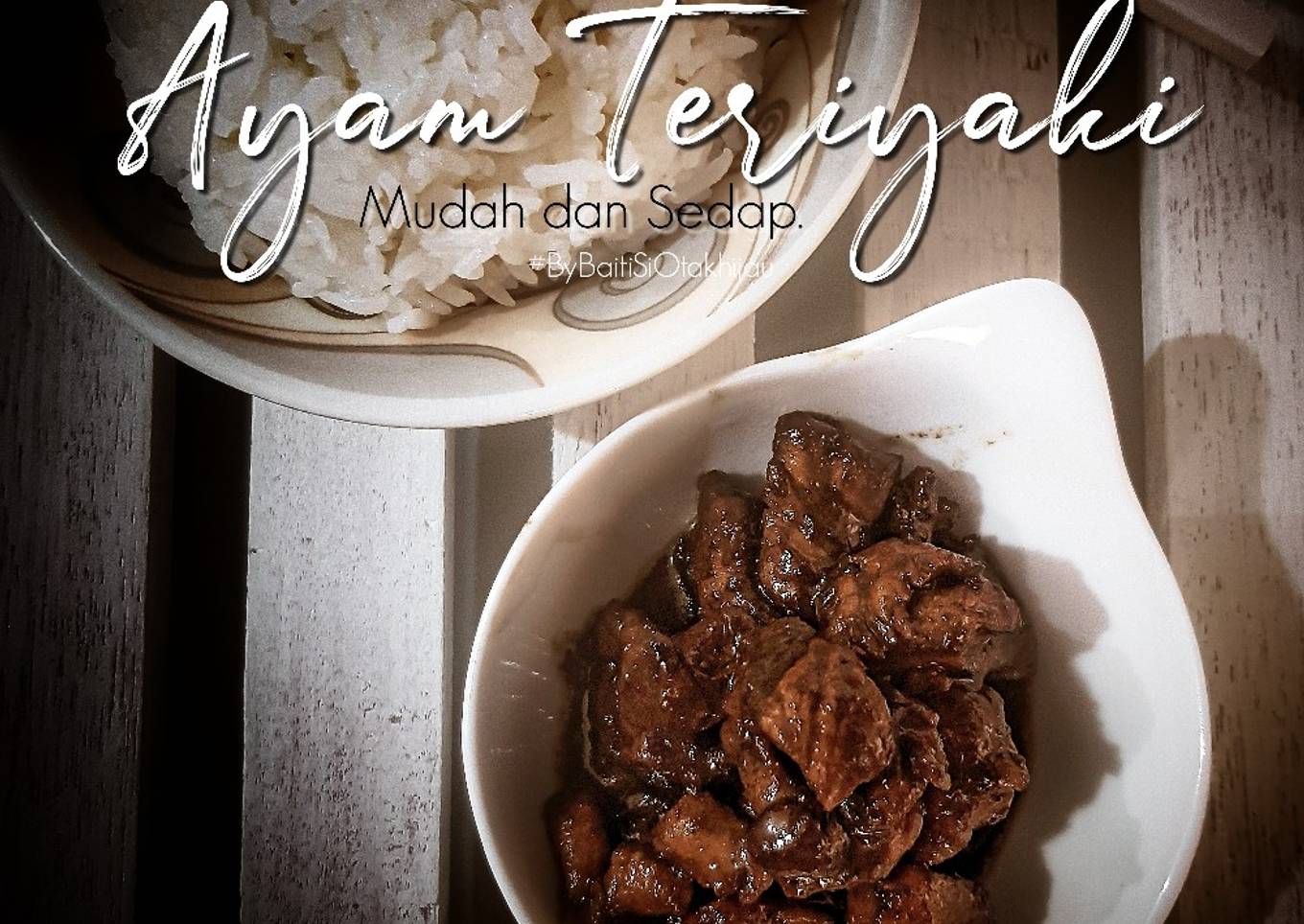 Ayam teriyaki yang ringan dan enak