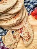 Pan Pita con albahaca 🌿