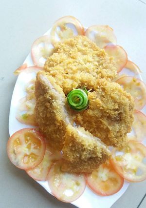 Hình của món Thịt heo chiên xù (TONKATSU) Nhật.