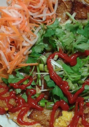 Hình của món Bánh bột chiên.